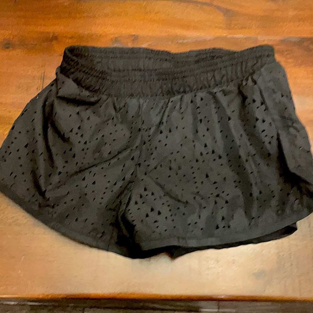 Shorts. Black. Medium or (7-8).